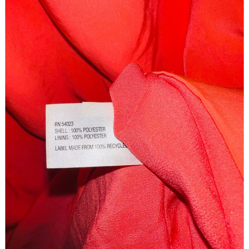 Gap Womens Bright Orange Tank Dress XS Polyester Shell & Lining - Picture 3 of 4